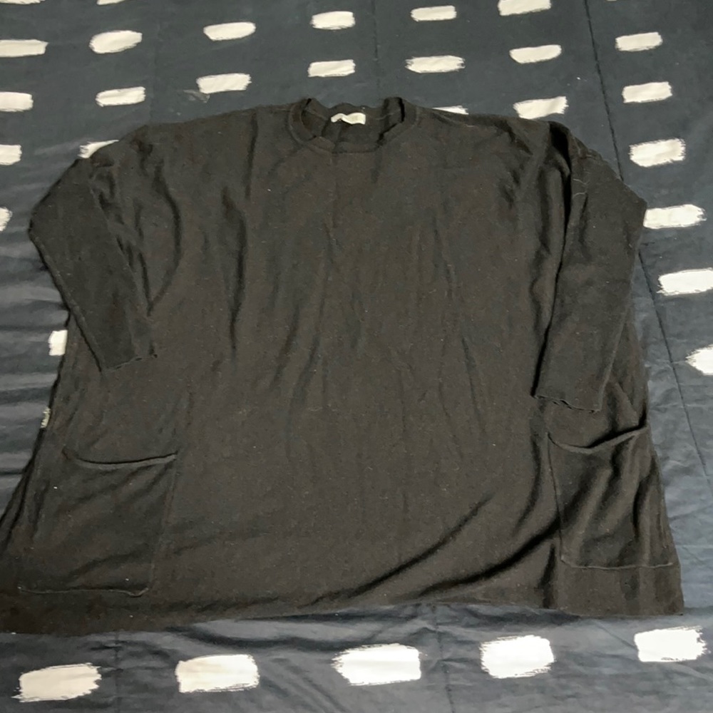 Oversized drop shoulder Long sleeve